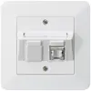 Kit di montaggio INC kallysto.trend C cat.6 1RJ45/s bianco 
