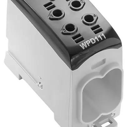 Bloc répartiteur WM WPD 111 1×95/4×35mm² 232A 1000V TS35 noir 
