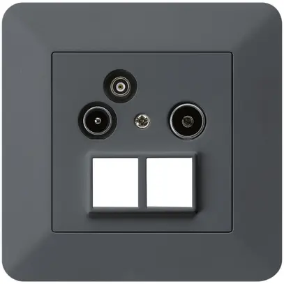 Presa antenna INC R/TV/dati kallysto.trend HMS 2GHz 19db antracite 