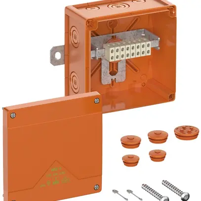 Boîte de dérivation AP Spelsberg WKE 4 8×1.5mm² E90 150×150×85mm IP66 or 