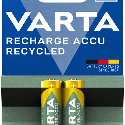 Accu VARTA HR6/AA riciclato 2.1Ah, bilster a 2 pezzi 