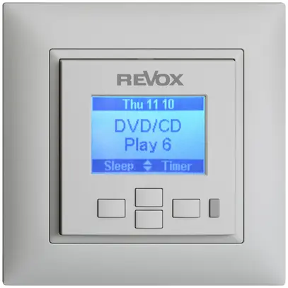 Display da parete INC Revox EDIZIOdue grigio chiaro 