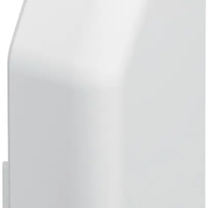 Plaque de fermeture Bettermann droite SL 20×50, PVC, blanc pur, 9010 