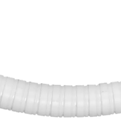 Gomito fless.PE 90° Ø92/80 bianco r=1385mm SYSTAflex 