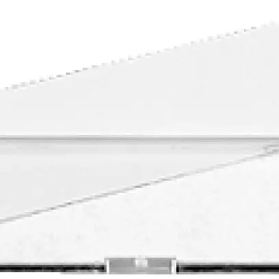 Plaquette plexiglas pour porte-nom EDIZIOdue blanc 