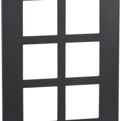 Telaio di copert. ATO 2×3 moduli grigio grafite 