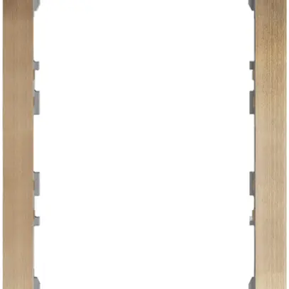 Cadre de recouvrement EDIZIOdue prestige pour KNX-Panel 7" vert. ltn-champ 