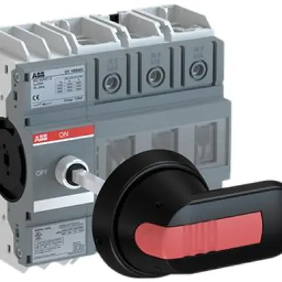 Interruttore di carico INS ABB OT160G 3L maniglia & asse 