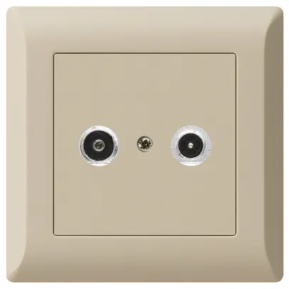 Presa antenna INC kallysto.line R/TV 14dB 2GHz beige 