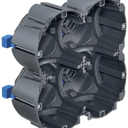 Scatola per parete cava HSB D83, grd. 2×2, 145×145×65mm TFI 850°C 