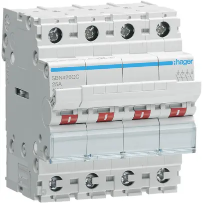 REG-Ausschalter Hager quickconnect 25A 400V 4 Schliesser 0 Öffner 0 Wechsler 