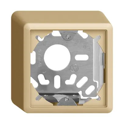 Capot avec plaque de base 54mm EDIZIOdue universel sand 