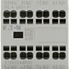 Contact auxiliaire Eaton, 4P, Ith=16A, 3F, 1O, fixation frontale, bornes Push-in 