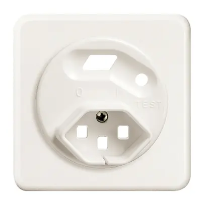 Kit frontale FH per presa FI bianco 