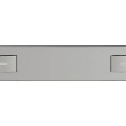 Poussoir 1/8 EDIZIO.liv SNAPFIX® p.KNX&UNI a.LED comm.à 2 touches grc 