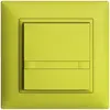 Pulsante INC KNX 1×EDIZIOdue colore lemon RGB senza LED con inserto carta 