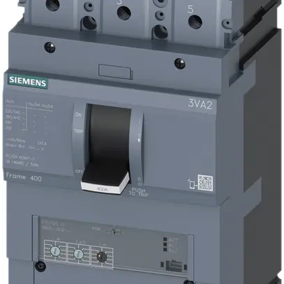 Interruttore di potenza Siemens SENTRON 3VA2 3L 100…250A Ii=1.5…12× M-55kA cp 