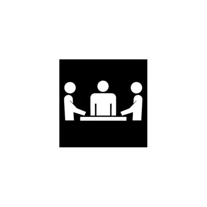 Foglia simbolo stanza di sedute EDIZIOdue nero 42×42 per lamp.LED 