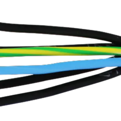 Câble TT 6×1.5mm² 4LNPE gris Eca Une longueur