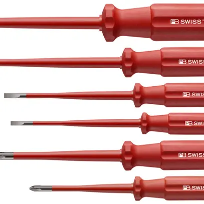 Set di cacciaviti PB a taglio 2, 3, 4, 5 PH 1, 2 VDE 1000VAC/1500VDC 