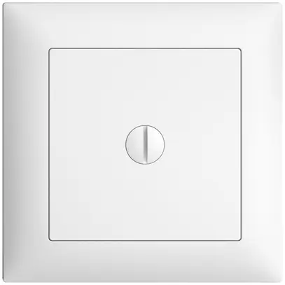 Copertura cieca INC EDIZIOdue bianco 88×88mm 