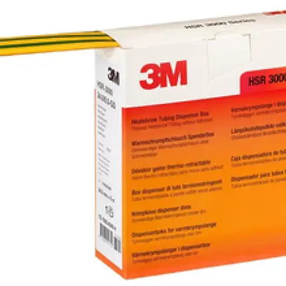 Guaina retrattile 3M HSR/3/1 verde/giallo 10m 