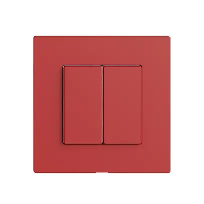 Commande pour interrupteur 2K/2T Edue Wiser berry 