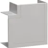 Angle plat jonction tehalit BR 70100 sans halogène gris clair 