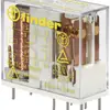 Relais commutation Finder 50, 2C 8A/12VDC AgNi+Au 205Ω 5mm RT II 