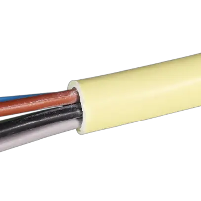 Cavo di installazione FE05C 5×1.5mm² 3LNPE giallo Cca Una lunghezza