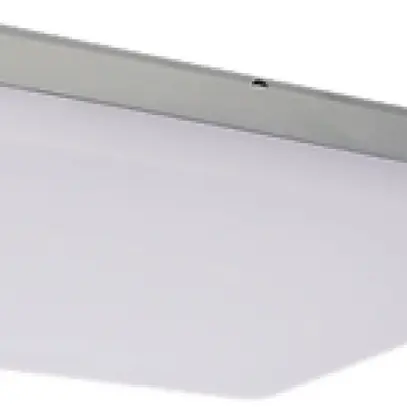 Plafonnier/applique LED SLICE SQUARE 4 38W, 3000K, 2600lm, réglable, argent 