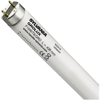 Lampe fluorescente F T8 G13 15W GroLux 