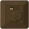 UP-Raumthermostat kallysto.trend braun für Fussbodenheizung 