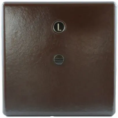 Coperchio a vite Ammer 115×115mm marrone 