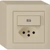AP-Leuchtkombination AR/1L+T13 beige kallysto 