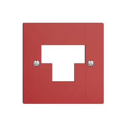 Placca frontale 2×RJ45 ITplus EDIZIOdue berry 