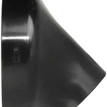 Douille murale E27 MT Star-Light 100W Ø90mm noir 