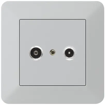 Presa antenna INC kallysto.trend R/TV 14dB 2GHz grigio chiaro 