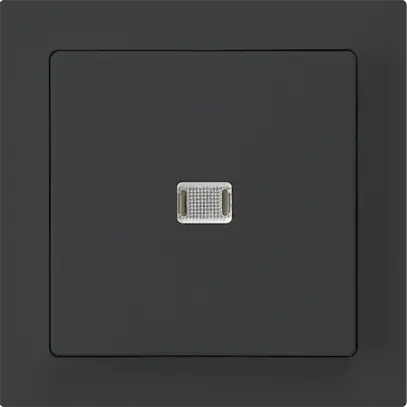 Interruttore pulsante luminoso INC kallysto 3/1P nero 