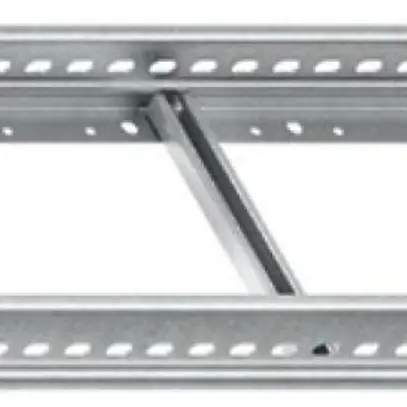 Échelle de câbles Niedax, 60×200×3000mm, t=1.5mm, perforée, acier galva.en cont. 