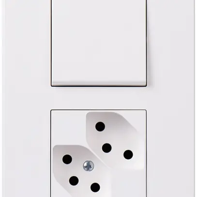 Combinazione INC ATO 3/1L+2×T13 bianco grd.I+I 