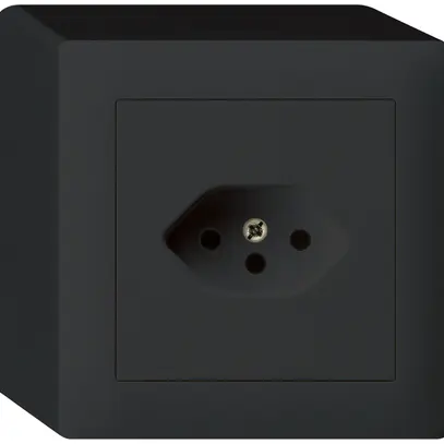 Prise AP kallysto T13 noir avec sécurité enfants 