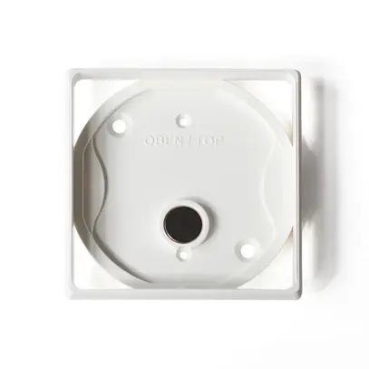 Pulsante radio cieco Kit di montaggio, KnockautX, da BRELAG 