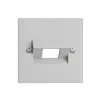Placca frontale 1×RJ45 ITplusgrc EDIZIOdue 