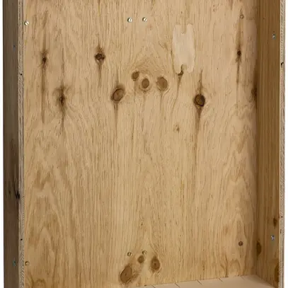UP-Einlasskasten Holz leer für 5-reihigen JUMBO UP-Verteiler, für Beton 