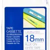 Cassette ruban Brother TZe-243 18mm×8m, blanc/bleu 