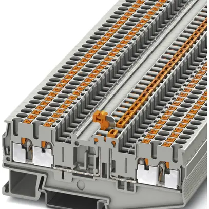 Morsettiera sezionatore a coltello 0.14…4mm² 4×Push-In grigio 