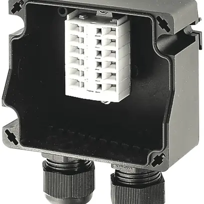 Scatola di derivazione EEx thuba 2×M25 per cavo Ø10…17mm 4xEx-e 1xPE IP66 