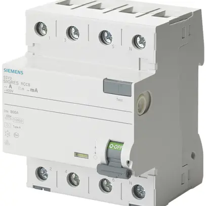 Interrupteur différentiel Siemens SENTRON 3LN 30mA/40A typeA, SIGRES 