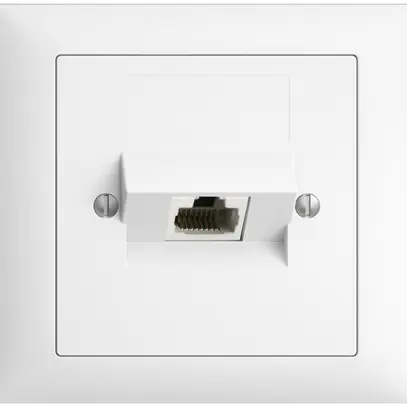 Presa INS 1×RJ45/u 8P ITplus EDIZIOdue bianco 